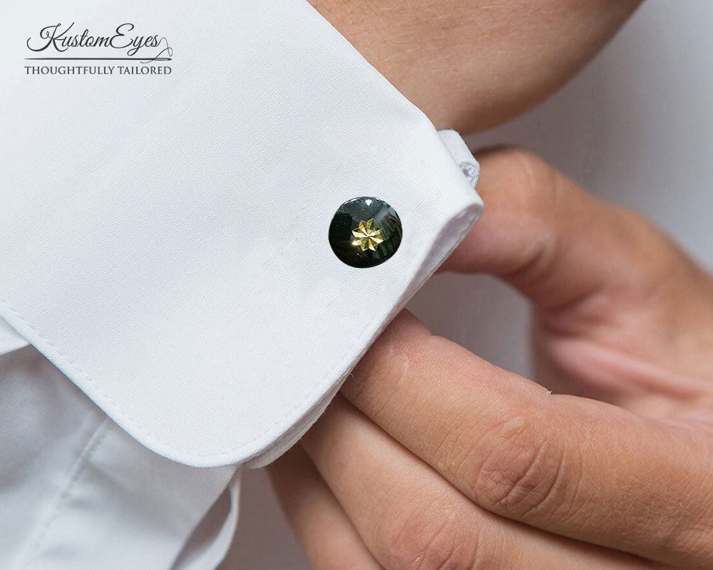 Gold Petals Cufflinks