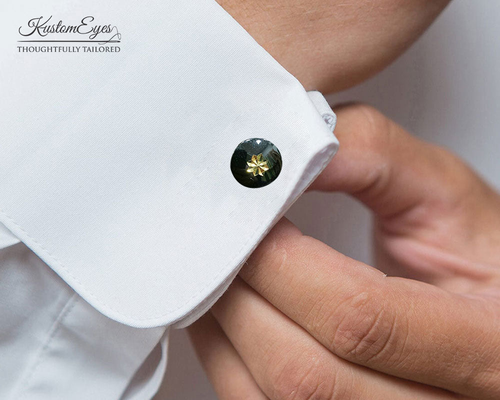 Gold Petals Cufflinks